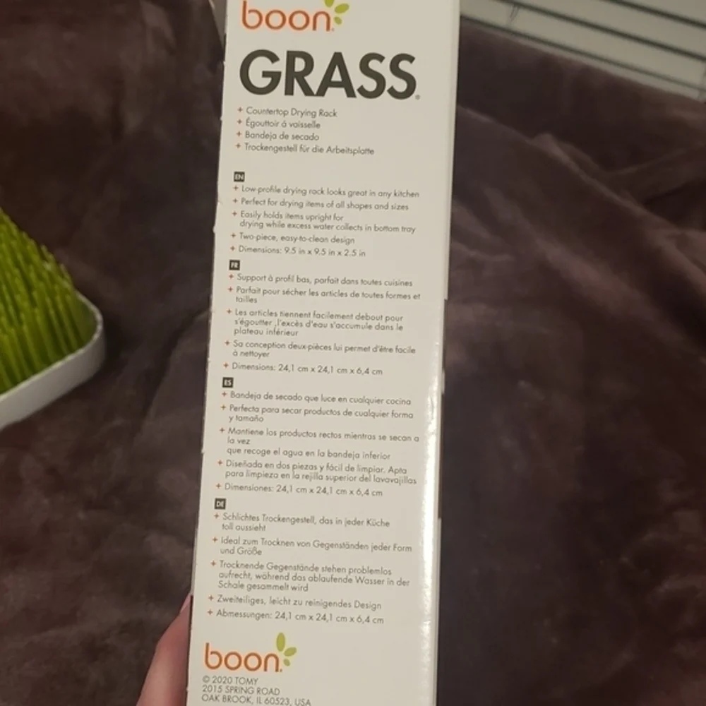 Boon Grass Countertop‎ Drying Rack. Perfect for bottles or any hand washed items